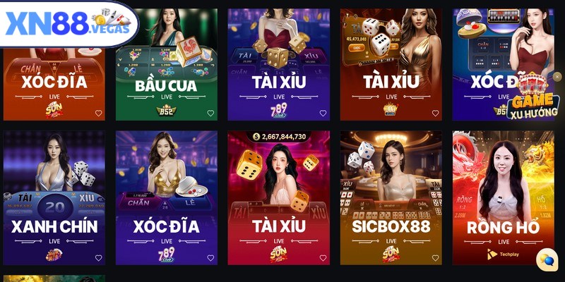 Tài Xỉu XN88 hiện đang rất được ưa chuộng và cuốn hút toàn cầu