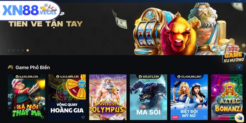 XN88 đứng ở vị trí dẫn đầu trong lĩnh vực cá cược trực tuyến